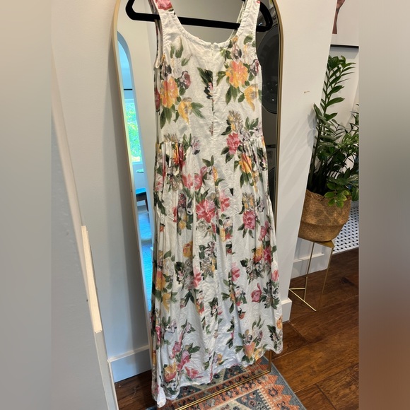 Tach Shisha Linen Floral Maxi Dress - Picture 8 of 8